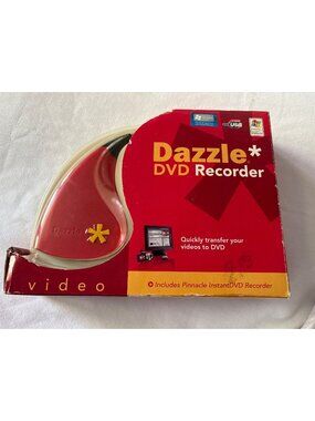 Dazzle DVD Recorder With Pinnacle Instant DVD Software USB 2.0 For Windows